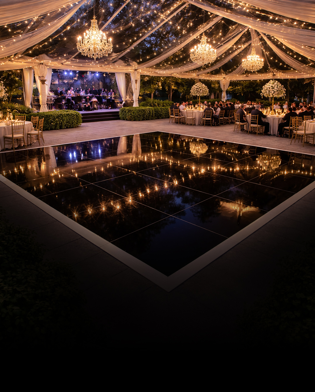 Black Dance Floor