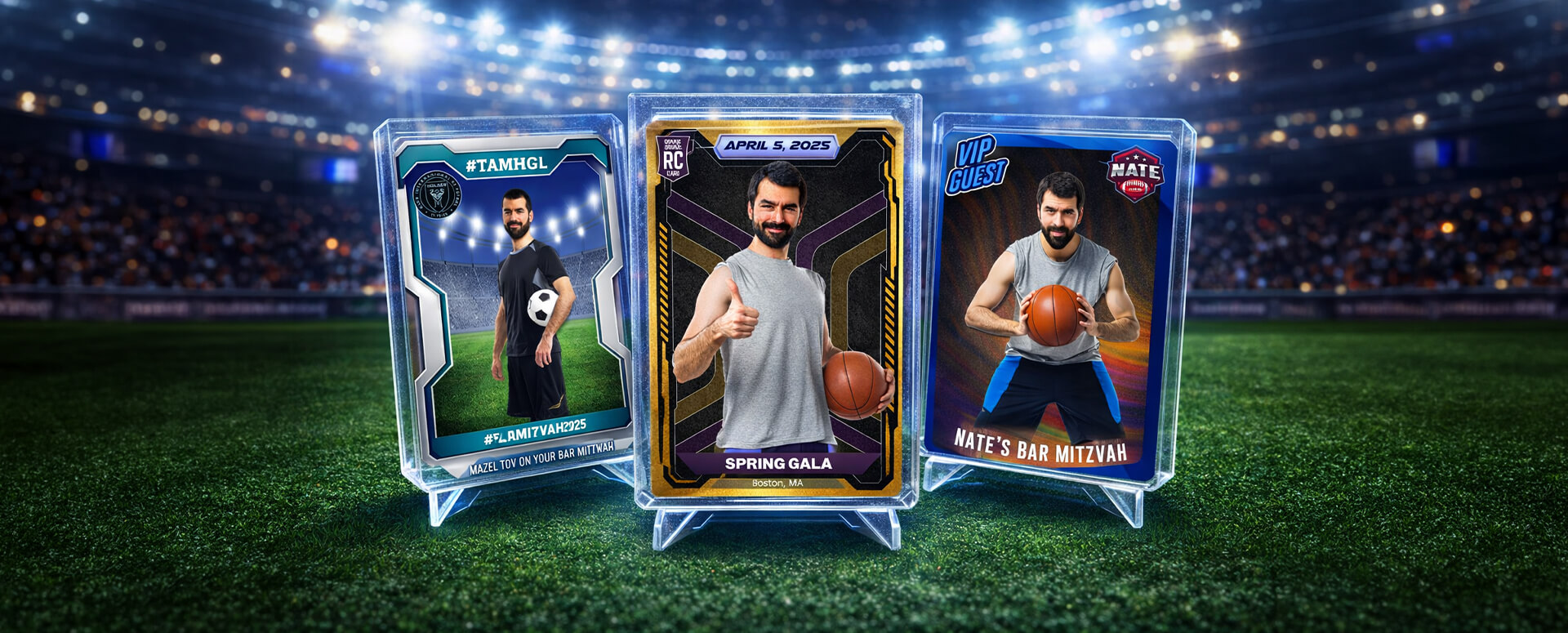 Custom Sports Trading Cards
