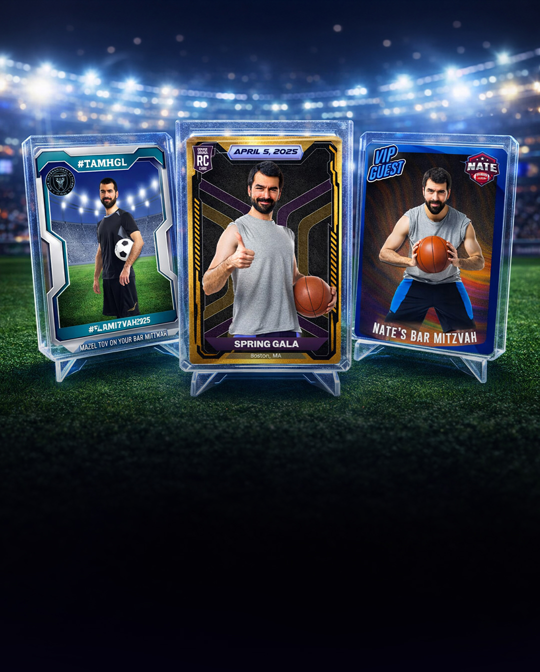 Custom Sports Trading Cards